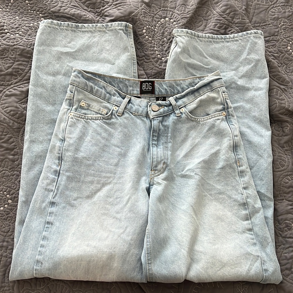 BDG dipped v flare jeans